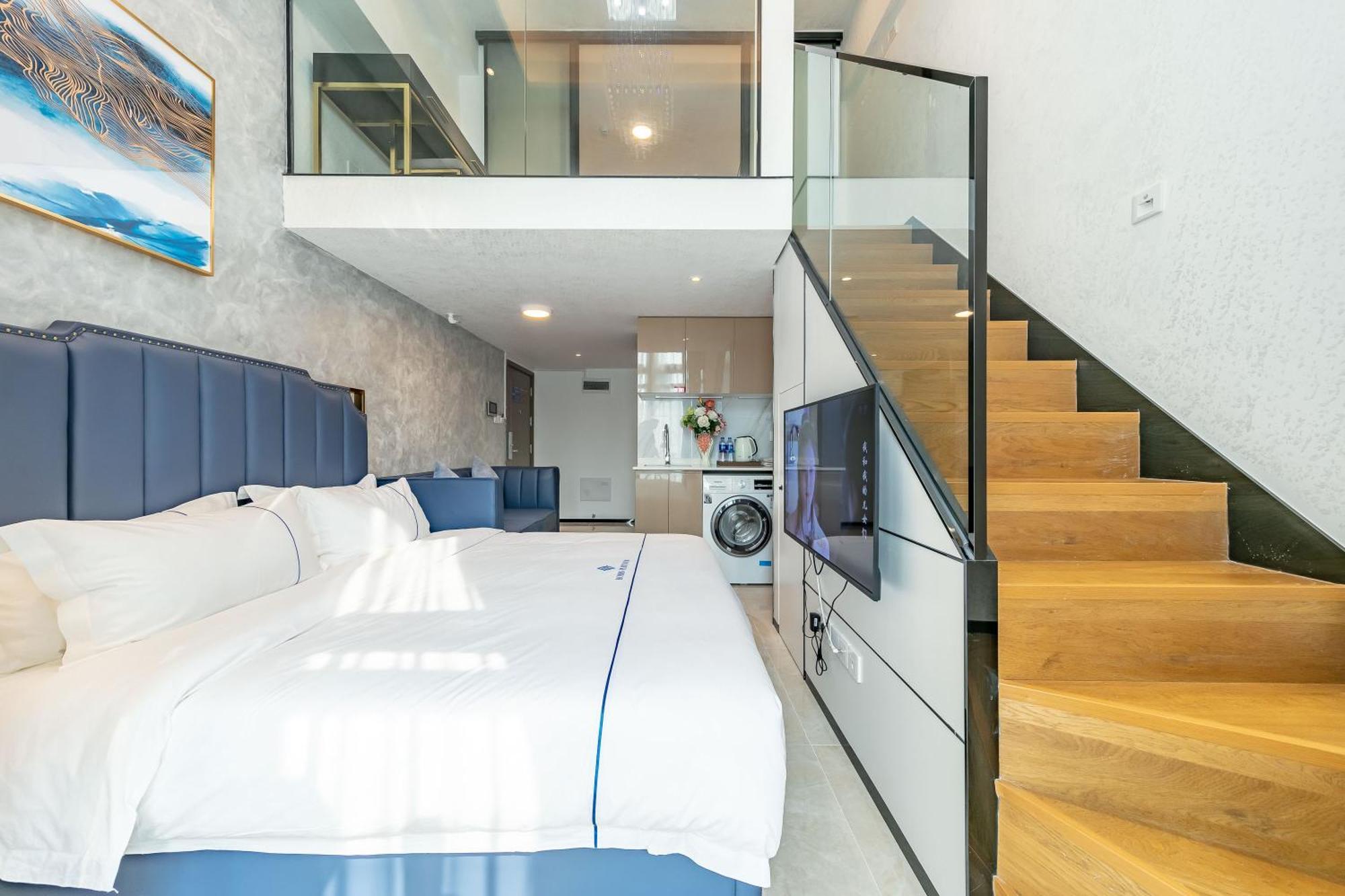 Boruisi Plaza Residence Apartment - Shenzhen Futian Convention & Exhibition Center 외부 사진