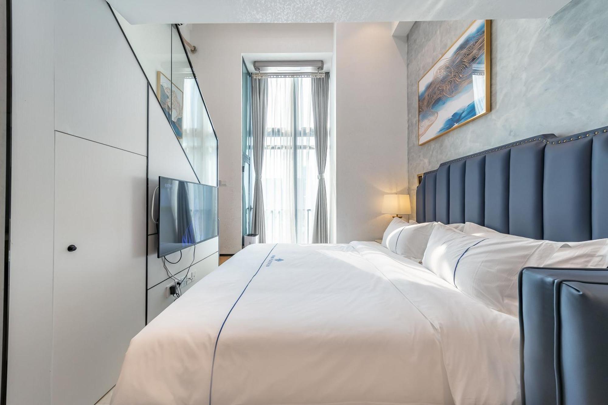 Boruisi Plaza Residence Apartment - Shenzhen Futian Convention & Exhibition Center 외부 사진