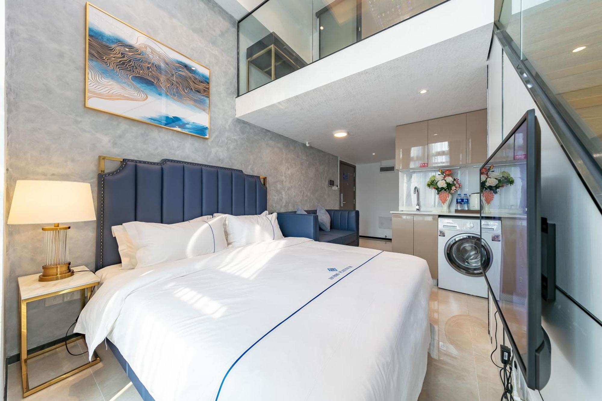 Boruisi Plaza Residence Apartment - Shenzhen Futian Convention & Exhibition Center 외부 사진