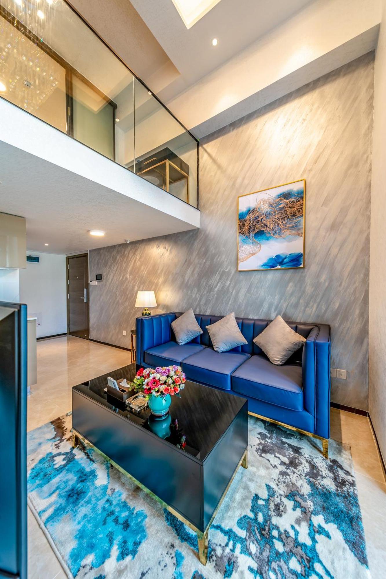 Boruisi Plaza Residence Apartment - Shenzhen Futian Convention & Exhibition Center 외부 사진