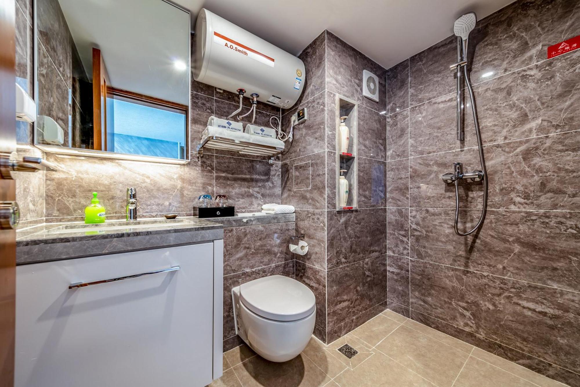Boruisi Plaza Residence Apartment - Shenzhen Futian Convention & Exhibition Center 외부 사진