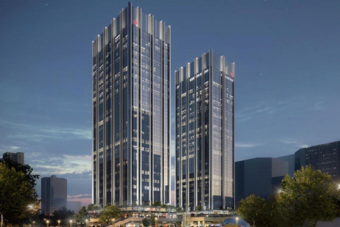 Boruisi Plaza Residence Apartment - Shenzhen Futian Convention & Exhibition Center 외부 사진