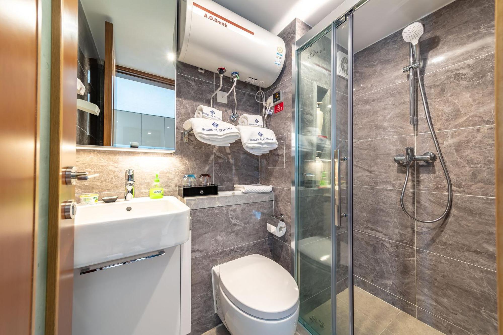 Boruisi Plaza Residence Apartment - Shenzhen Futian Convention & Exhibition Center 외부 사진