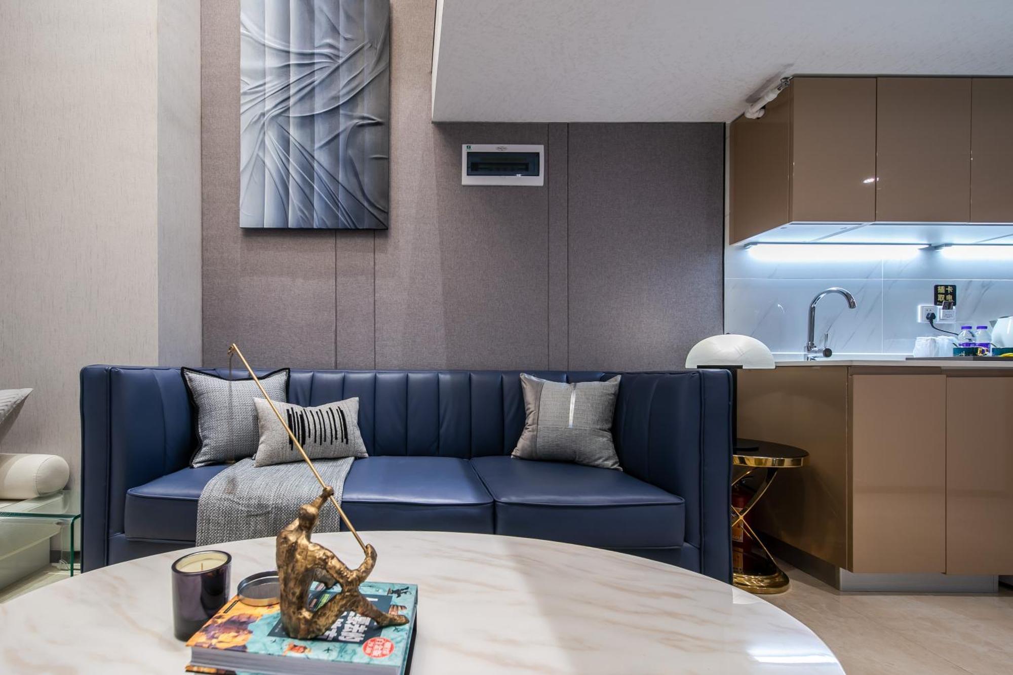 Boruisi Plaza Residence Apartment - Shenzhen Futian Convention & Exhibition Center 외부 사진