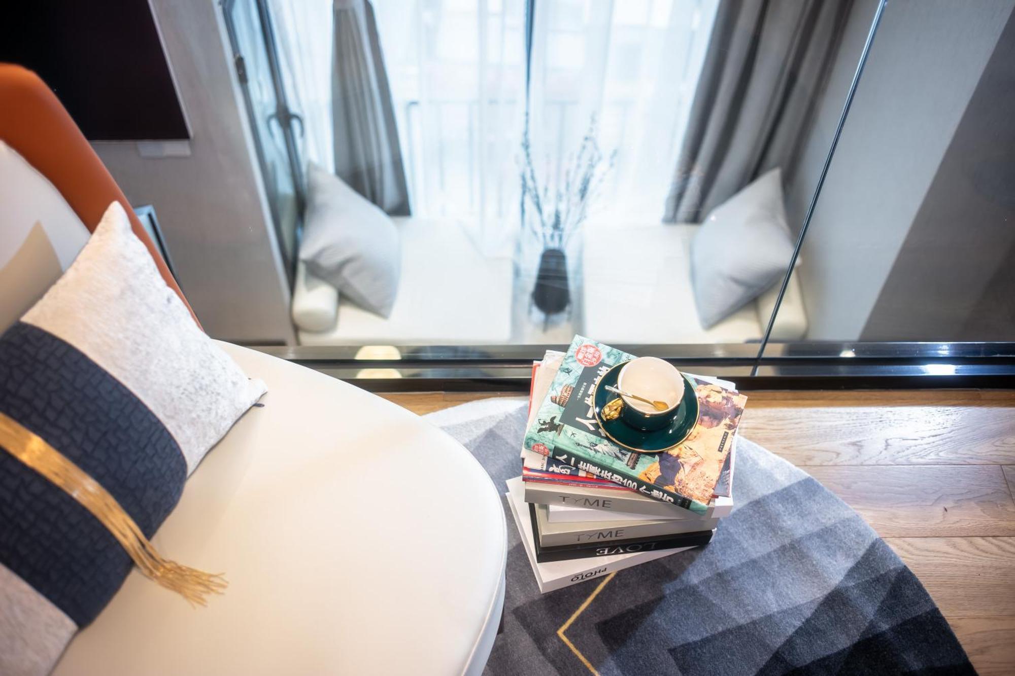 Boruisi Plaza Residence Apartment - Shenzhen Futian Convention & Exhibition Center 외부 사진