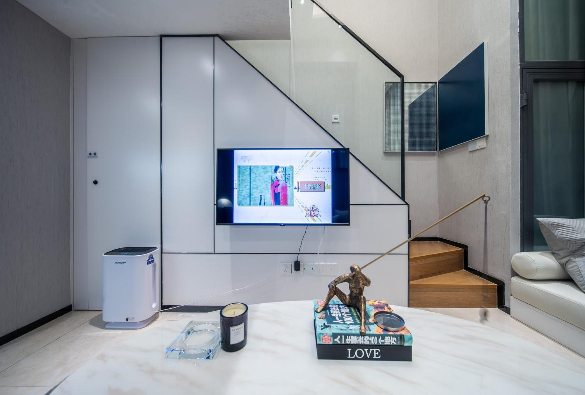 Boruisi Plaza Residence Apartment - Shenzhen Futian Convention & Exhibition Center 외부 사진